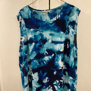 Calvin Klein Jeans Women's XL Tie Dye Tank Top